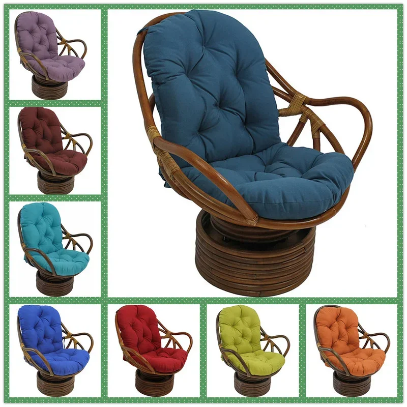 

Swivel Rocker Cushion Washable Home Furniture Seat Mat Thicken Pad Chair Cushion Outdoor Home Decor -not Included Rocker Chair