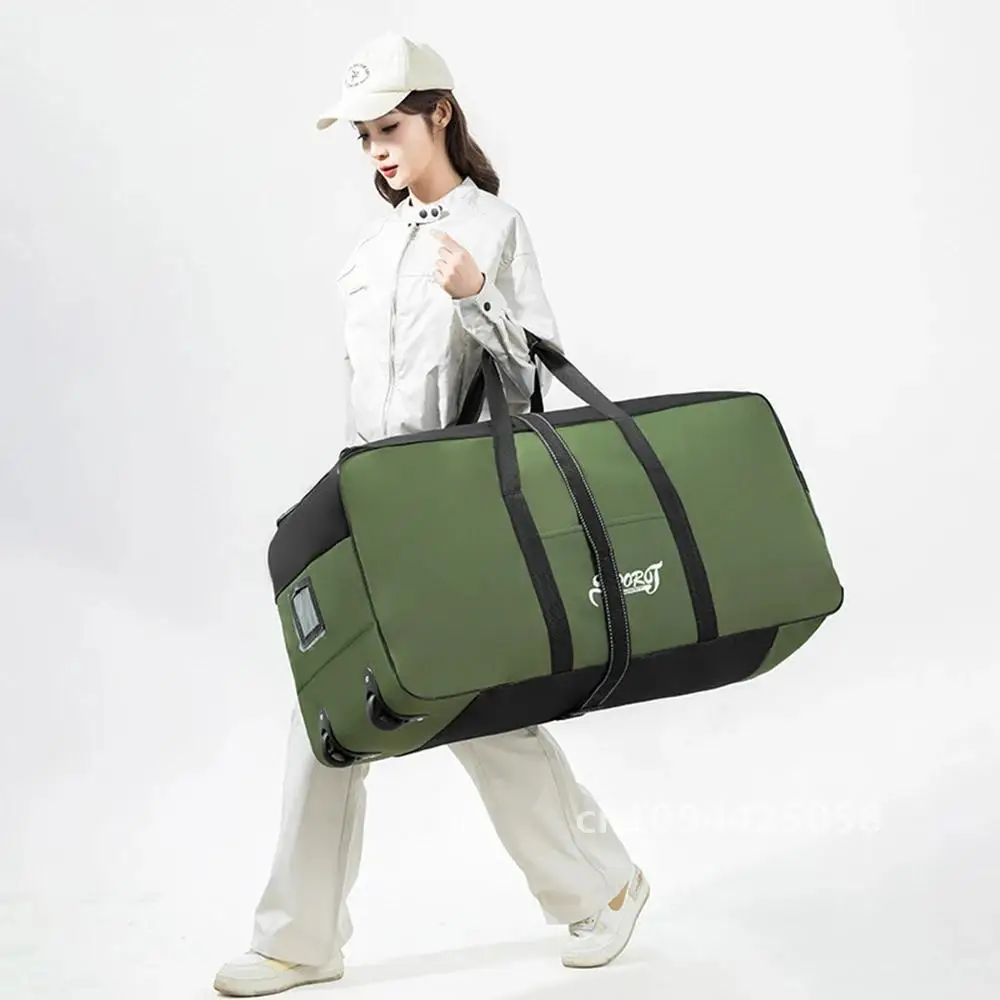 

Travel Large Capacity Oxford Cloth Wheel Waterproof tote/Pulley Wear-resistant bag/Backpack