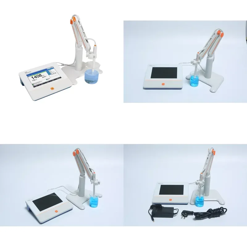 for China EC500T Intelligent Benchtop Conductivity Meter 0-2000 mS/cm Resistivity TDS Salinity Temperature Measurement