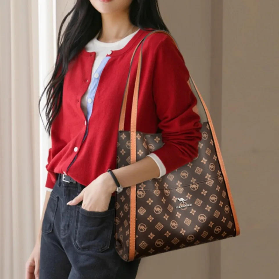 حقائب يد فاخرة من الجلد عالي الجودة من العلامة التجارية الأصلية حقائب يد نسائية مصممة حقائب كتف بمقبض علوي للنساء كيس رئيسي #3