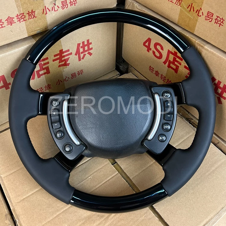 Na 2010-2012 Land Rover Range Rover Sport HSE L322 Drewniana kierownica z drewna