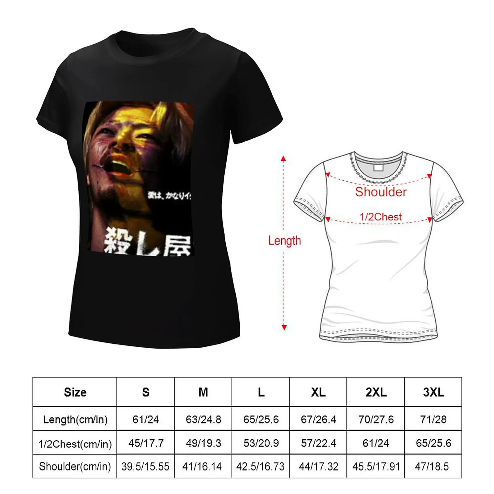 Kakihara T-Shirt cute clothes tees funny korean Women's clothes