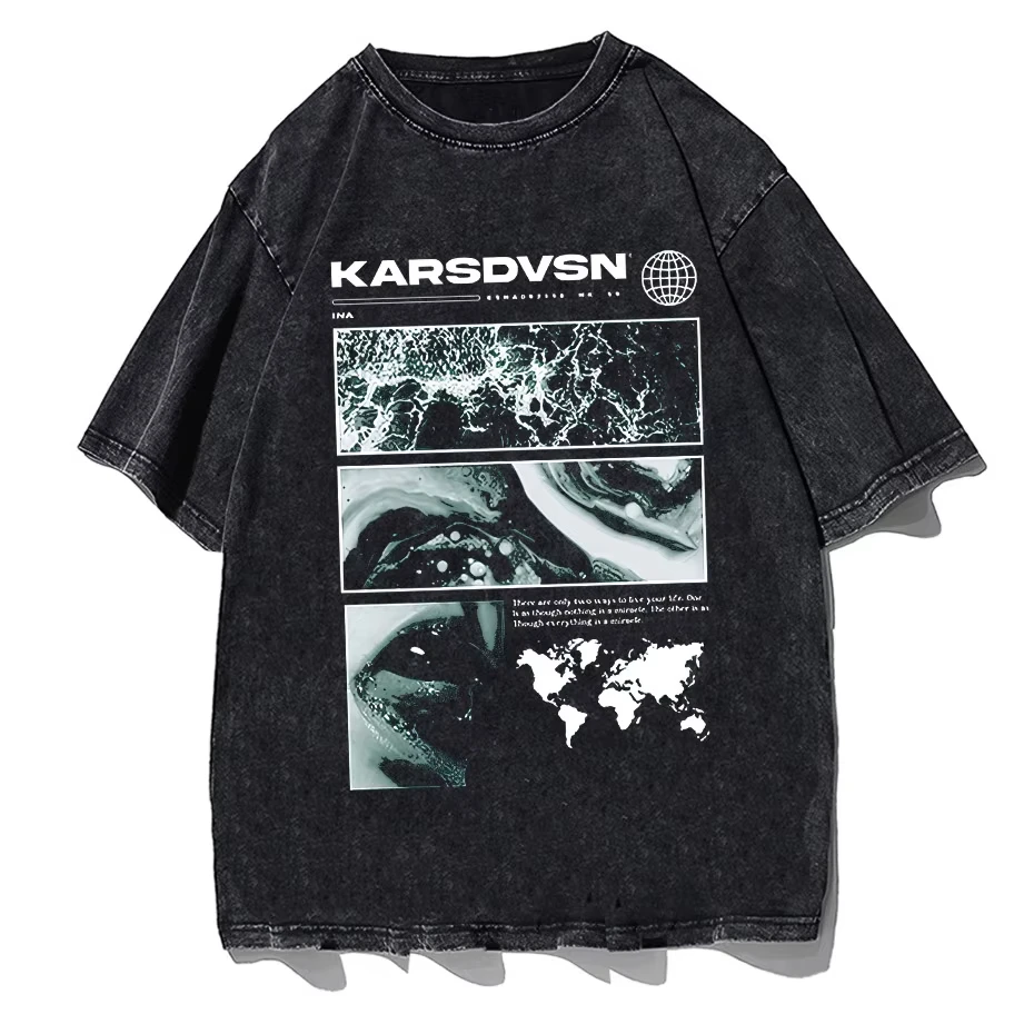 2025 الصيف موضة تي شيرت الرجال الهيب هوب الشارع الشهير مطبوعة تي شيرت Harajuku القطن عادية التي شيرت قصيرة الأكمام بلايز تيز #6