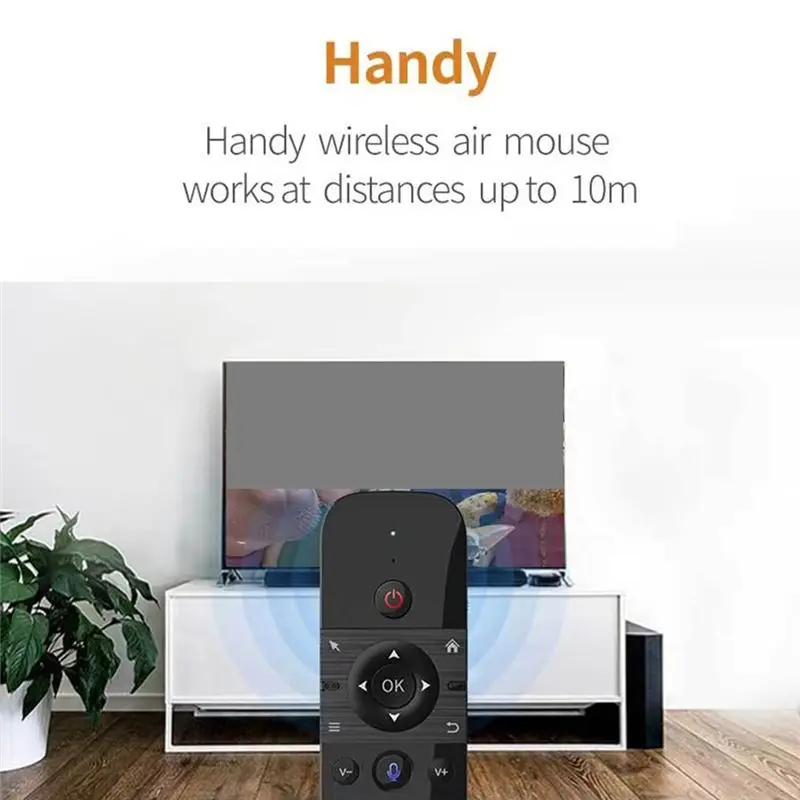W1 Air Mouse 2.4G Wireless Keyboard Remote Control IR Remote Learning 6-Axis Motion Sense For Smart TV Android PC