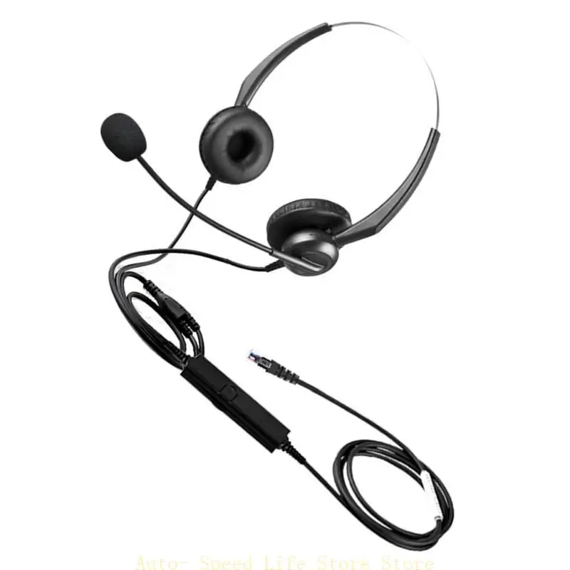 

02DA Efficient Earpiece Convenient Earphone Durable for Customer Service Operations