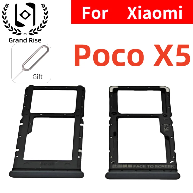 

Лоток для SIM-карты, слот для телефона Xiaomi XIAOMI Poco X5, держатель ящика для чипа SIM-карты Micro SD