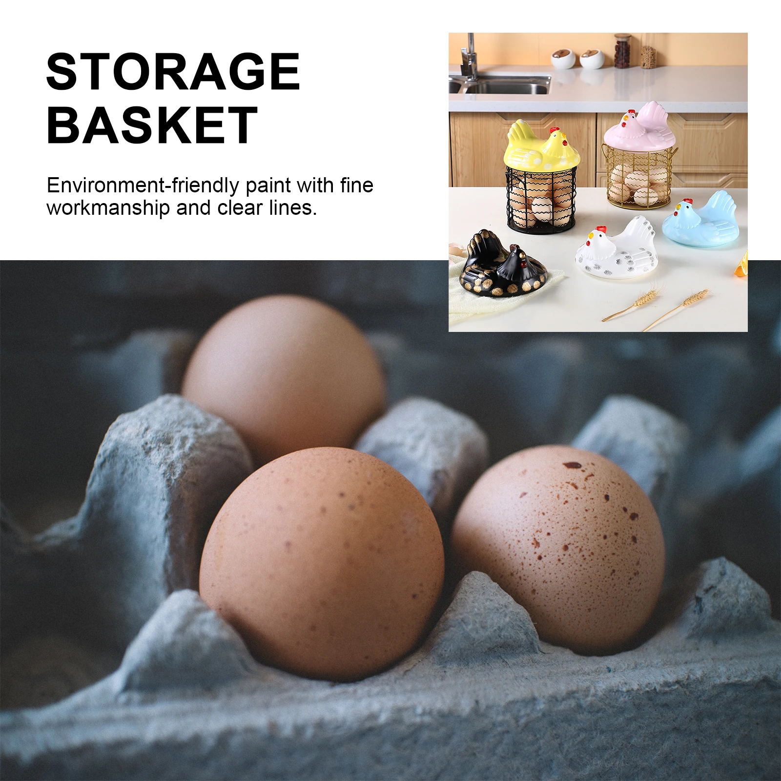 

Modern Iron Kitchen Fruit Snacks Organizer Household Decorative Container Large Capacity Space-Saving Tidy Holder Box Iron Art
