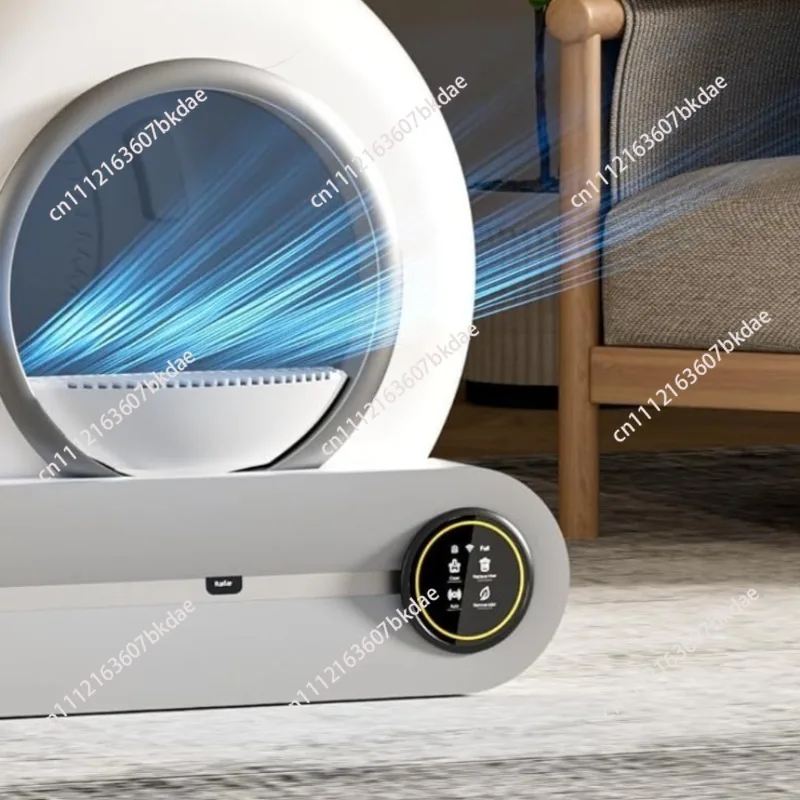9L Automatic Smart Cat Litter Box Self Cleaning Fully Enclosed Large Cat Toilet Litter Tray