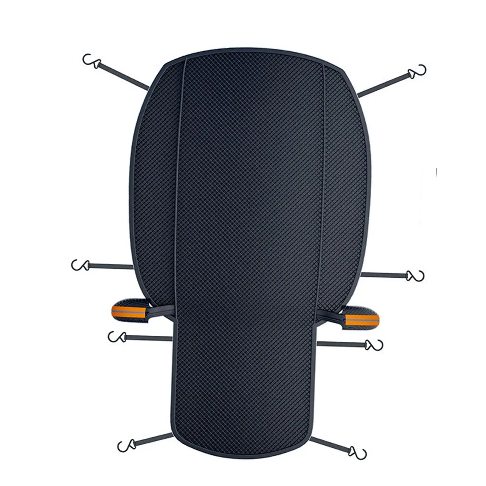 

Автомобильный чехол для лобового стекла из прочной ткани Оксфорд, защита от града и инея, солнцезащитный экран для автомобиля и внедорожника, для использования на улице