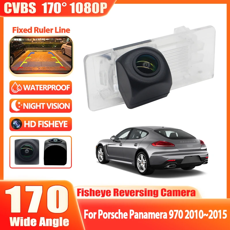

Камера заднего вида для автомобиля, HD CCD камера для Porsche Panamera 970 2010~2013 2014 2015, камера для номерного знака