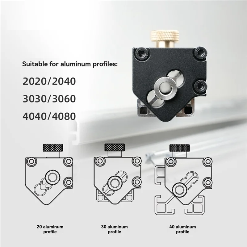 BAAG-outil de taraudage Machine à tarauder manuelle outils auxiliaires pour le taraudage des profils en aluminium