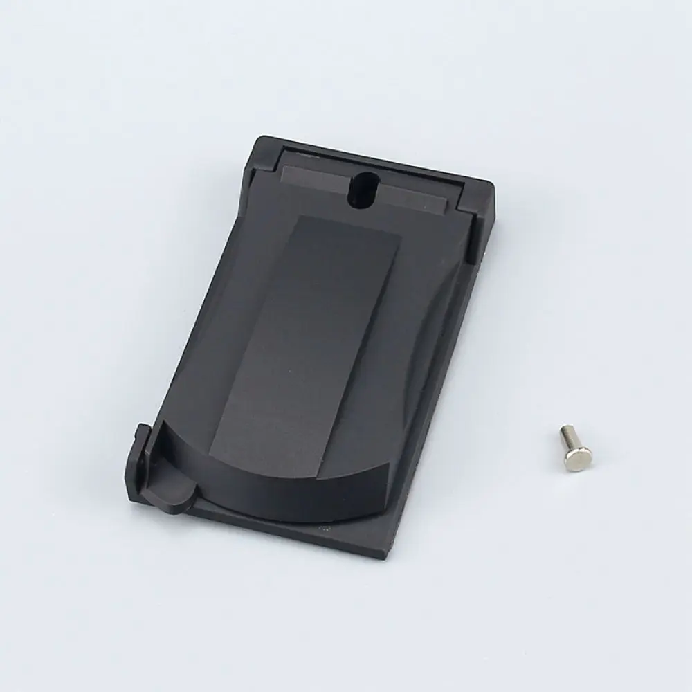 Black Protective Flip Cover For US Wall Socket Waterproof Guard Plate For Electrical Switch Outlet Housing Safety Case