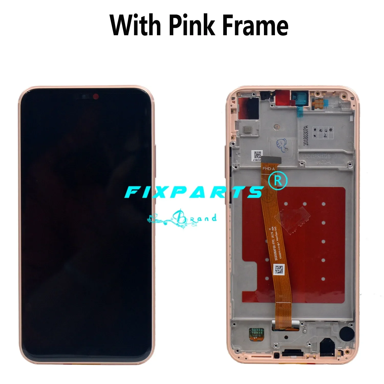 High Quality For Huawei P20 Lite LCD Display Touch Screen Digister Assembly ANE-LX1 ANE-LX2 LCD Screen With Frame And Back Cover