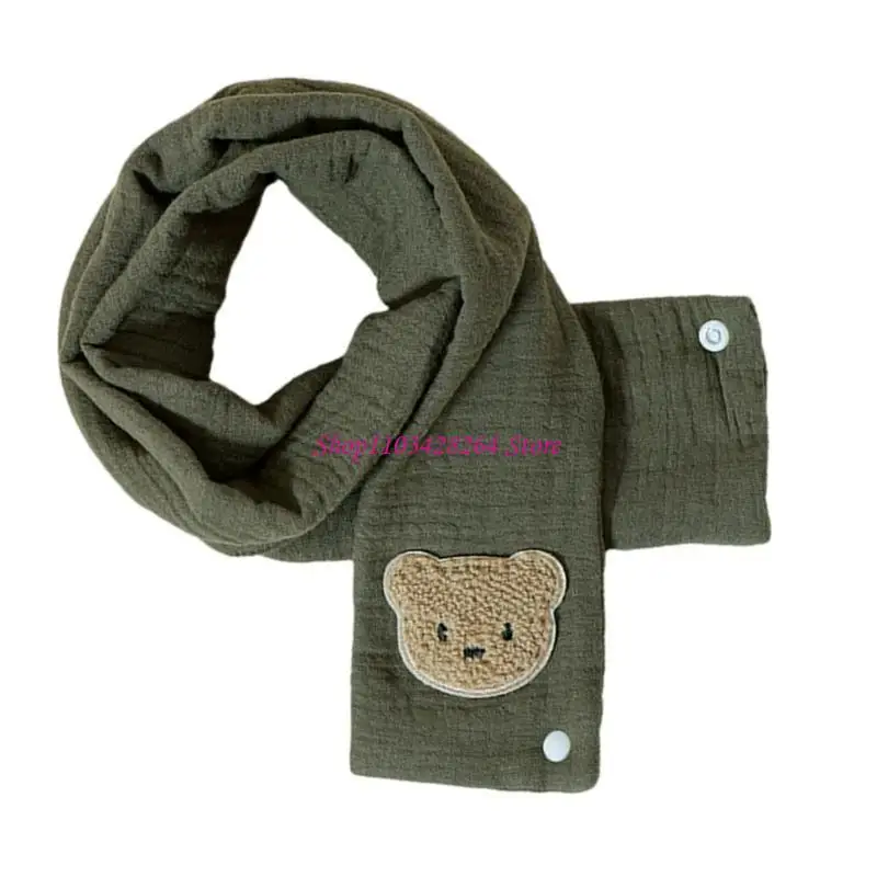  Cartoon Kids Scarf Soft Warm Long Muffler Autumn Winter Neck Warmer Neckerchief