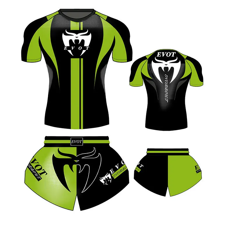 EVERBOUT traje de entrenamiento MMA Fight, compresión, secado rápido, Boxeo Deportivo, personalizable