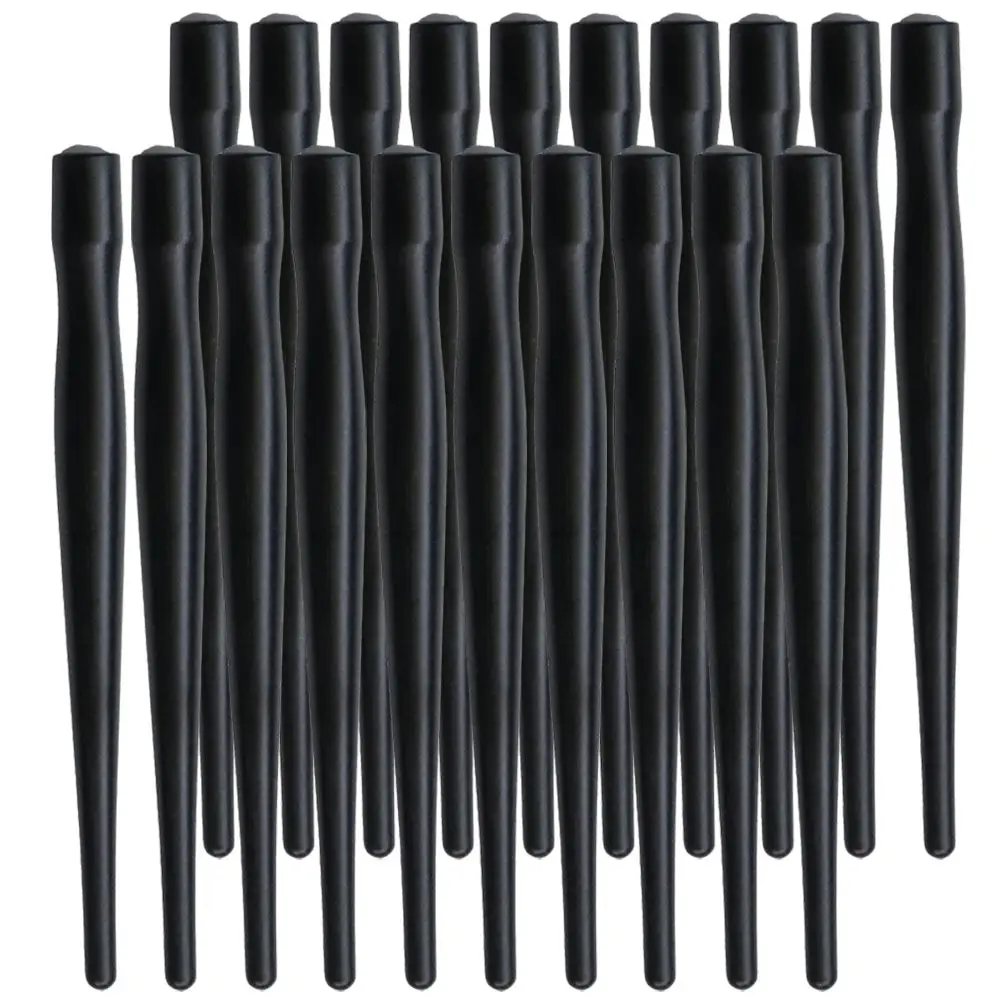 

20 Pcs Black Pen Rod Comic Dip Holder Plastic Drawing Pens for Artists Cartoon Professional Point Daily Use Supplies