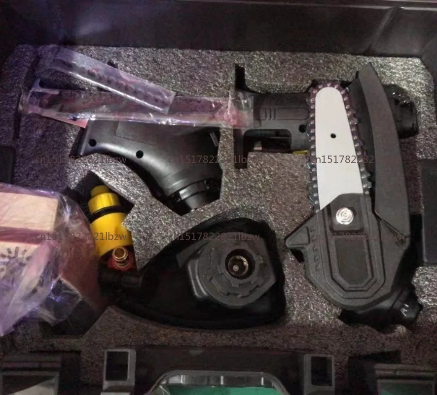 16 in 2 Impact Drill Power Tool Set All-In-One Multi-function Combo Tool Kit Cordless Electric Screwdriver Li-Ion Battery