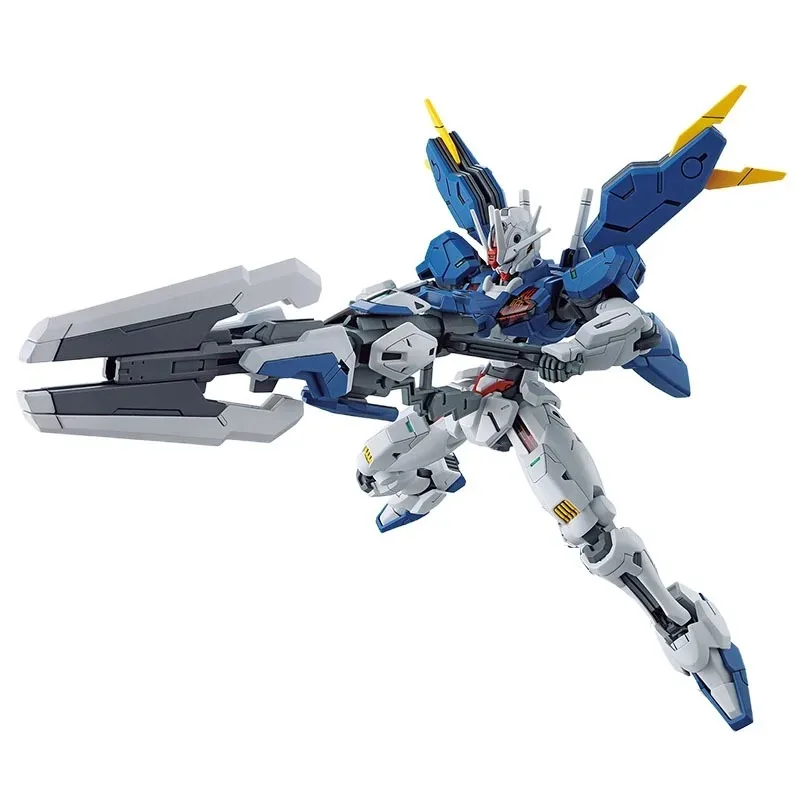 Bandai genuino GUNDAM AERIAL REBUILD HG la bruja de Mercury Anime figura de acción Robot coleccionable montaje modelo juguete para regalo chico