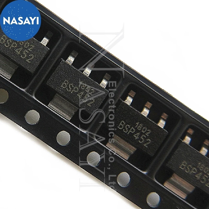 5PCS BSP452 DS12887 12887 PBSS5540Z PB5540 BA8206BA4K BA8206 LM1117MPX-ADJ N03A LM3914N-1 LM3914