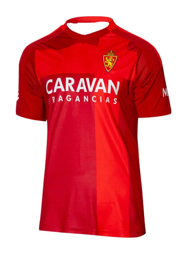 Pajamas Spanish Royal Zaragoza Retro Football Shirt Short-sleeved Jersey Home Jersey Men's and Women's Same Men's T-shirt Jersey image 3