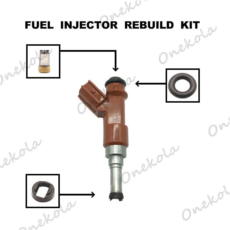 

Комплект для ремонта топливного инжектора Orings фильтры для 07-10 Toyota Sienna Avalon Camry 842-12322 23250-31050