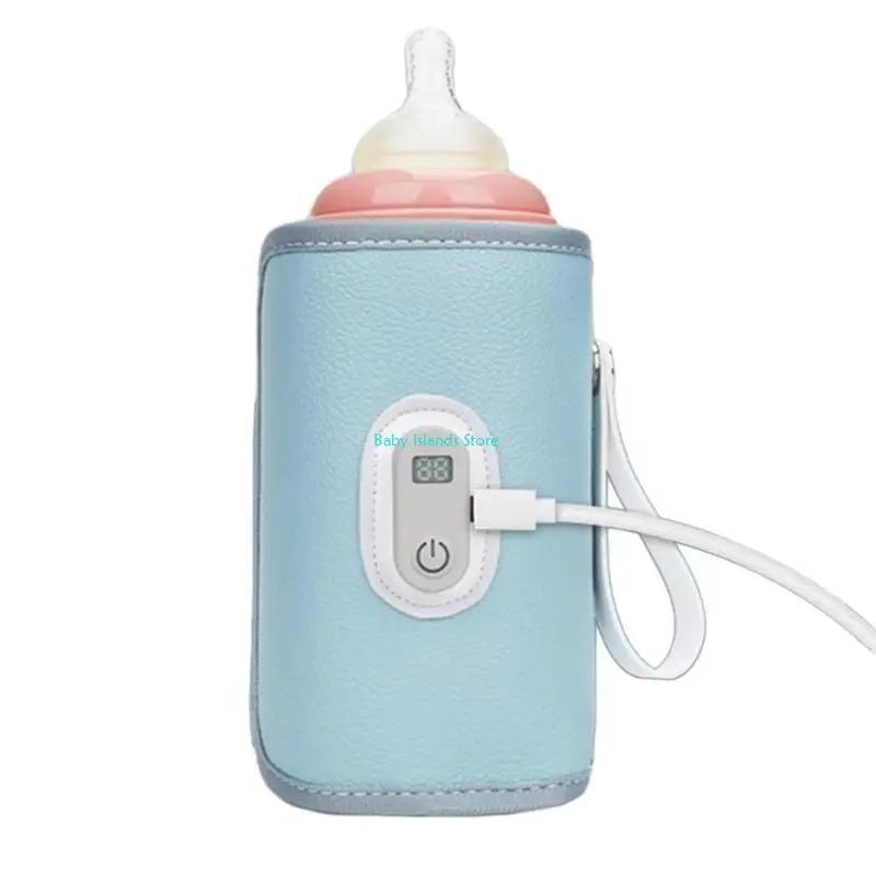 Túi đựng bình sữa cầm tay K92D cho bé có túi giữ ấm bình sữa cầm tay có màn hình kỹ thuật số