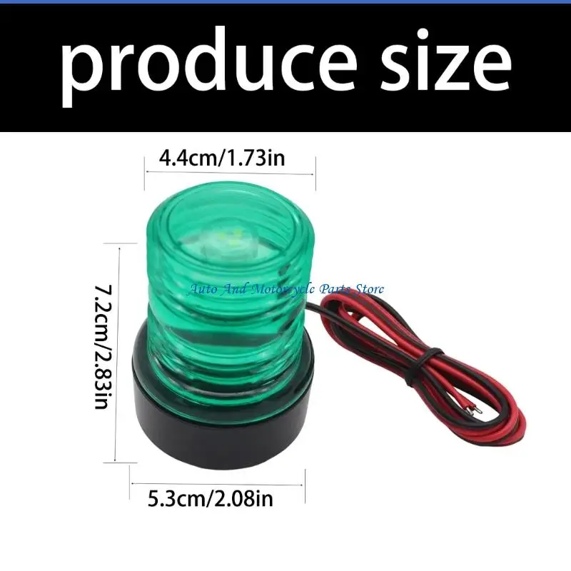 P9FD Luces navegación botes LED brillantes PARTE modificación lámpara navegación