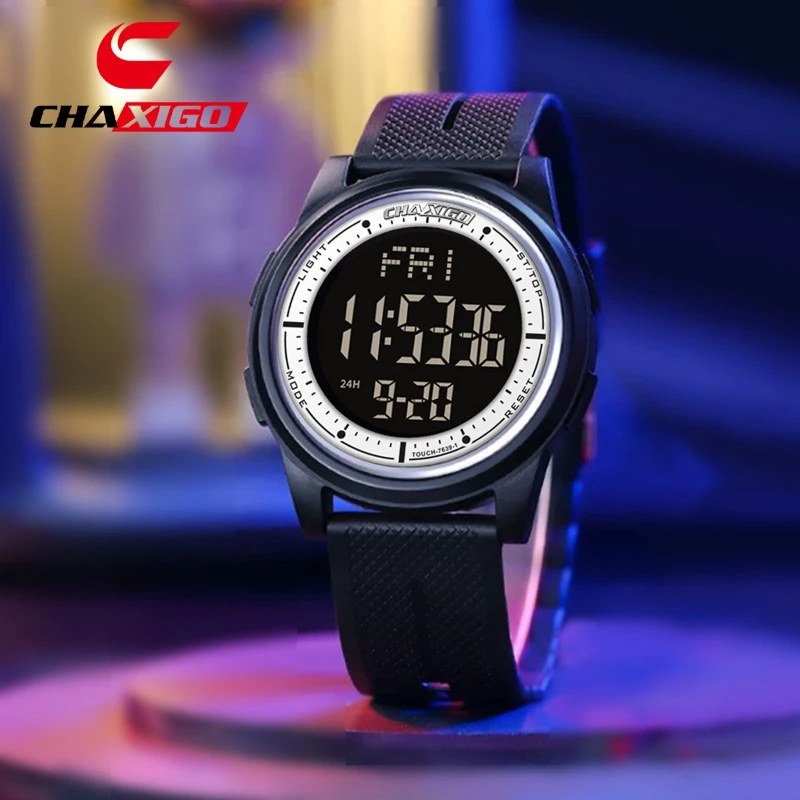 

CHAXIGO 7639, хит продаж, мужские электронные часы с циферблатом, спортивные многофункциональные водонепроницаемые электронные часы для спорта на открытом воздухе для мужчин