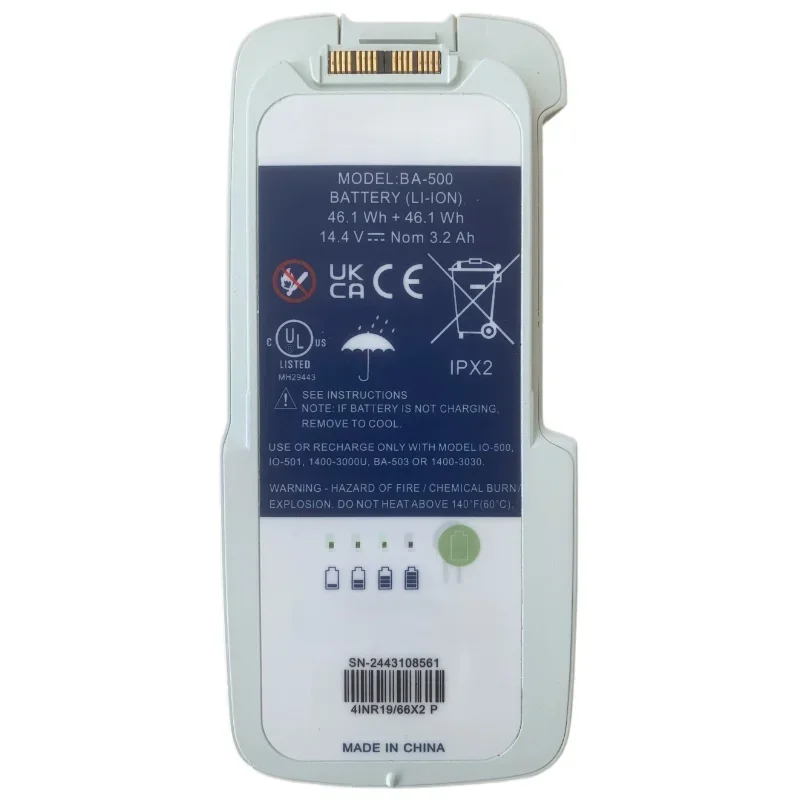 BA-500 1400-3010-8 14.4V 3200mAh Replacement Battery For Inogen One G5 OxyGo NEXT Portable Oxygen Concentrator Generator