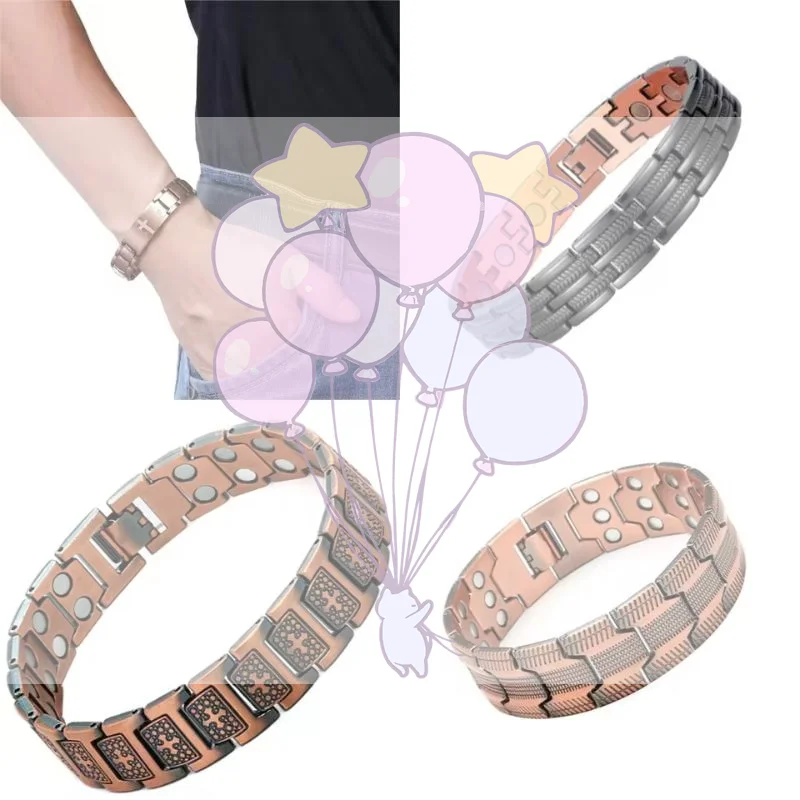 

Magnetic Bracelets For Men Pure Copper Magnetic Bracelet Jewelry Jewelry Accessories For Running Sports Gym Fathers Outdoor