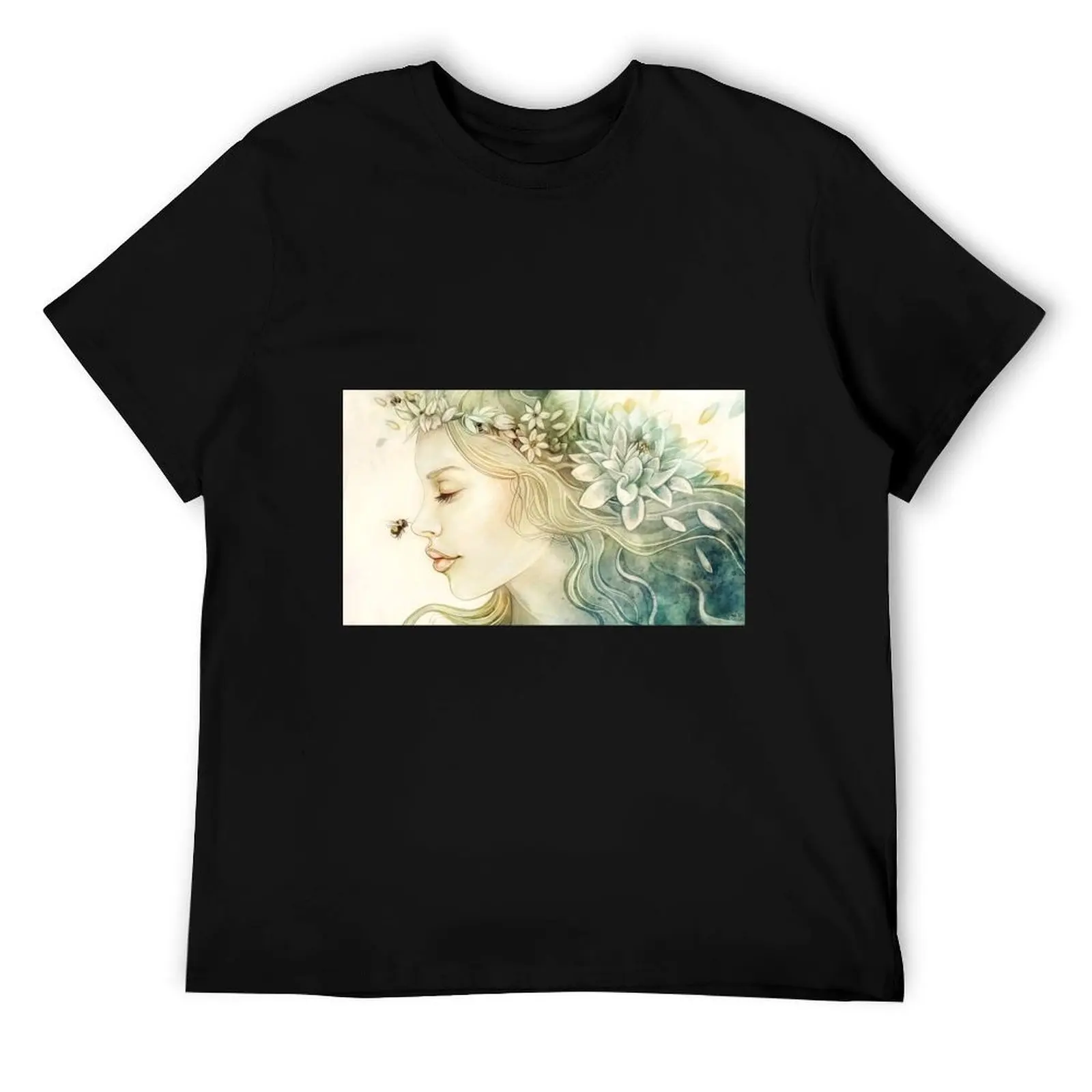 

Футболка с улыбкой Терезы, футболки с рисунком для мужчин, футболка для мужчин, футболка из 100% хлопка