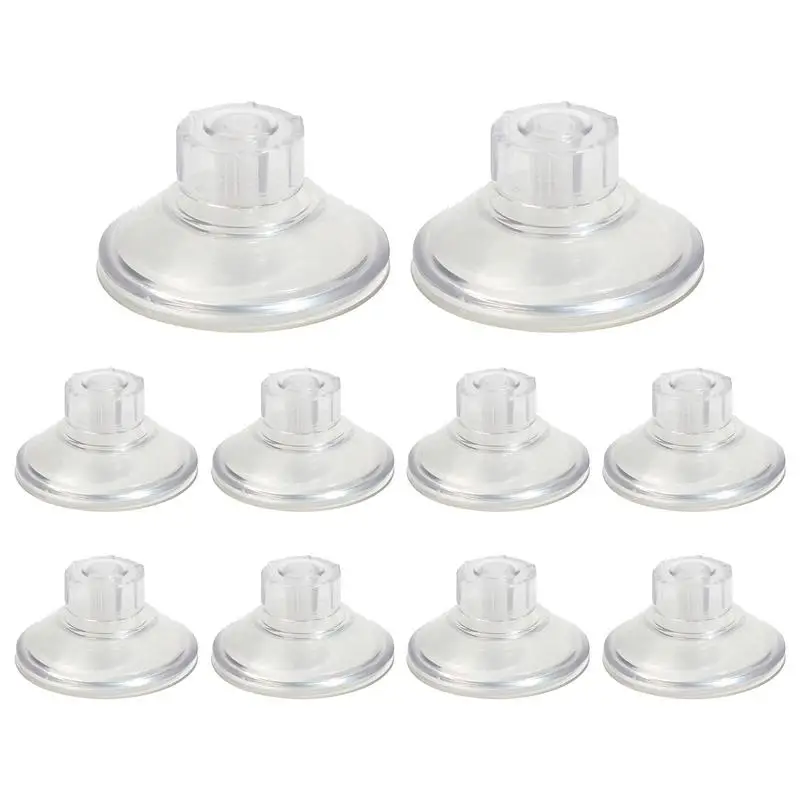 10pcs Glass Suction Cups Suction Cups Heat-resistant Suction Pads Are Dustproof High Grip Suction Cups  for Automotive Visor