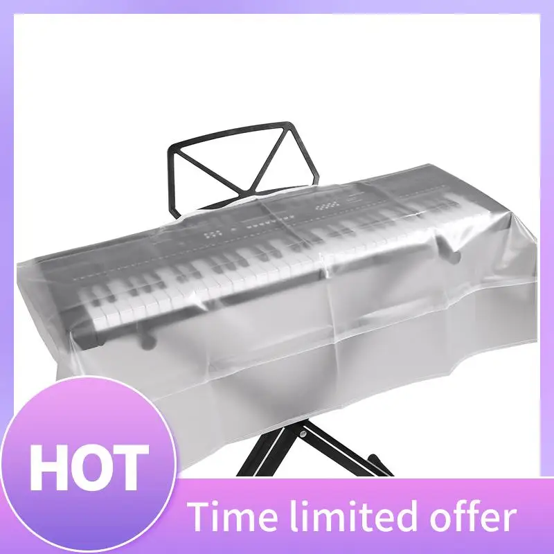 

ABXI 61 Key Keyboards Dust Cover Transparent Electronic Piano Cover Waterproof Digital Piano Protection Case Cover Replacement