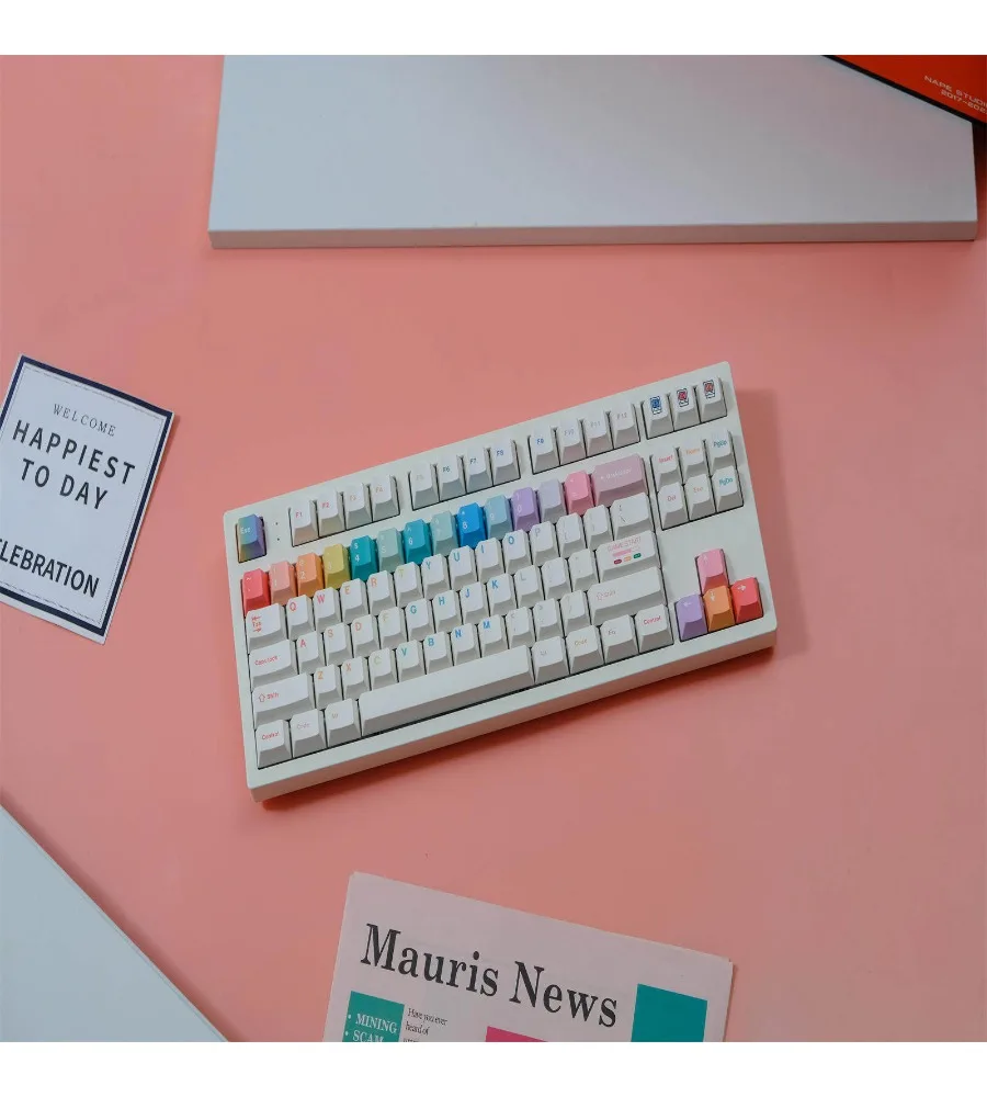 Keycap Personality Original height Five-sided sublimation 75 Suitable for a variety of mechanical keyboards keycap 151 key