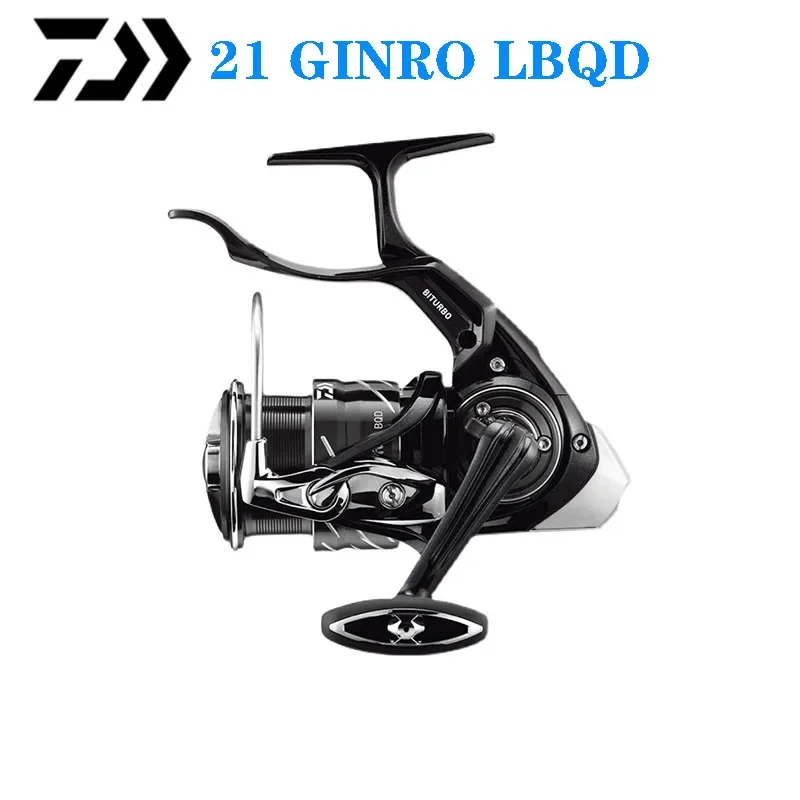 

DAIWA Made GINRO Silver Wolf Magnetic Oil Waterproof Hand Brake Spinning Wheel Sea Fishing Black Snapper Rock Fishing Whee Japan