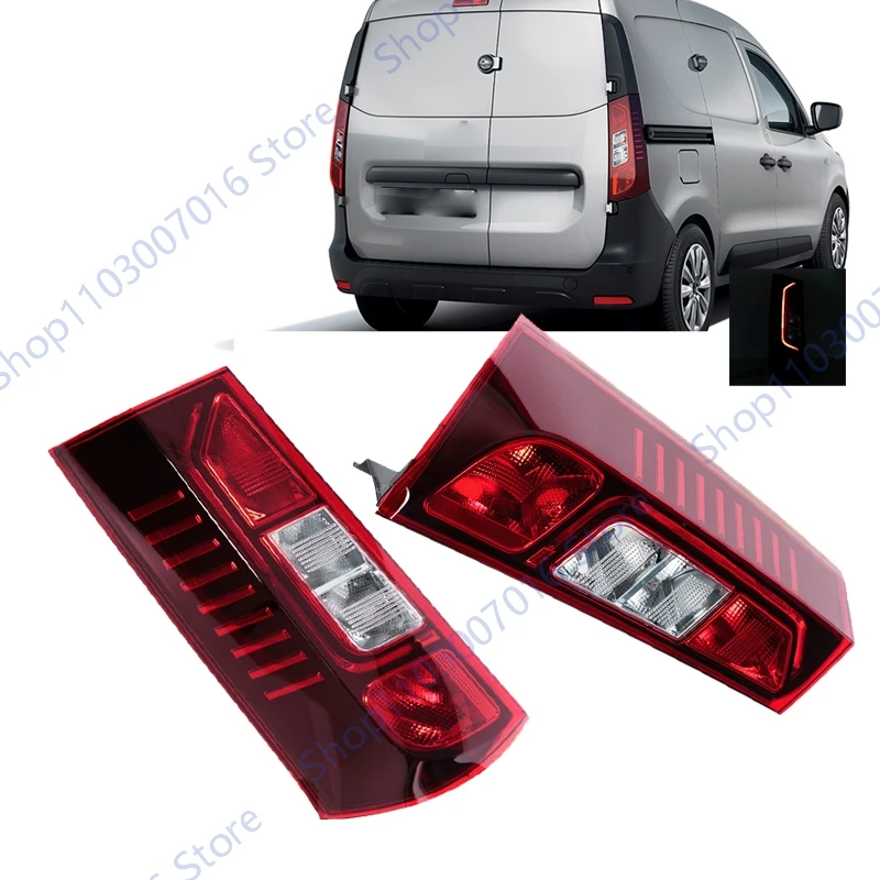 Tail Light For Renault Express 2021 2022 2023 2024  Rear Brake Signal Lamp Tail Lamp Car Accessories  265552205R 265504482R