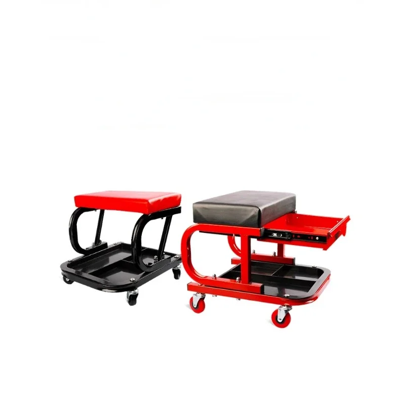 Car repair bench, repair bench, lying board, tool tray, universal wheel, sitting bench, maintenance, construction, polishing