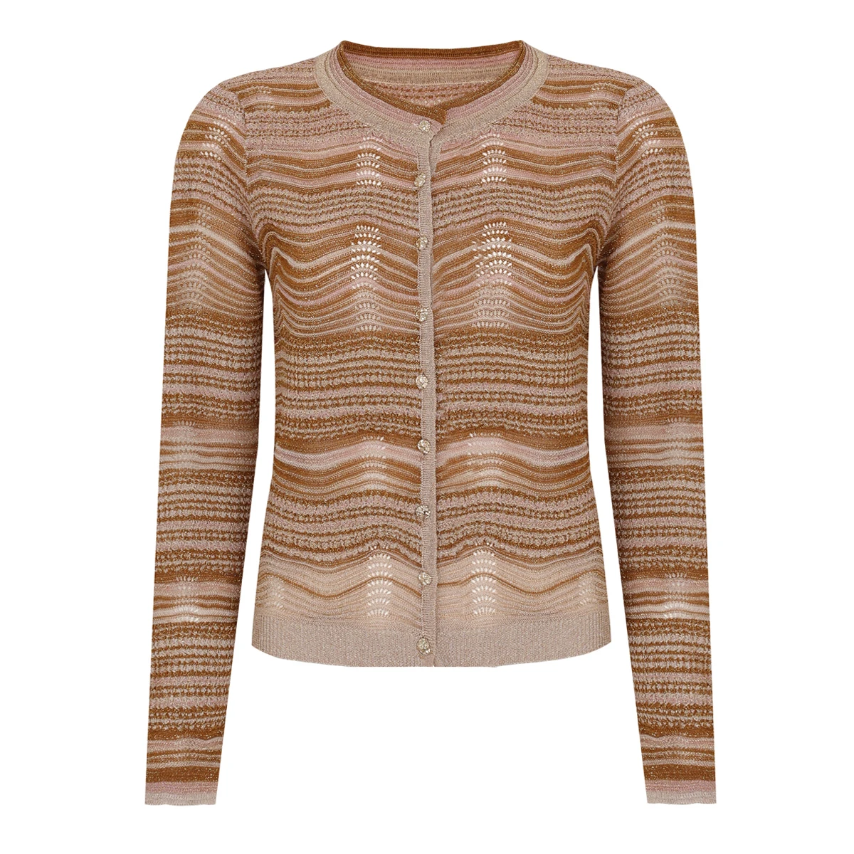 26274 Summer Autumn New Fashion Women Striped Long Sleeved Cardigan Top Sleeveless Slim Fit Dress Matching Set