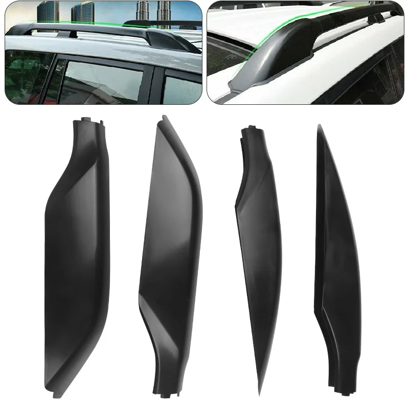 63493-60120 63494-60110 Roof Rail Rack End Molding Cover For Toyota Land Cruiser Prado 150 fj150 10-18 63491-60130 63492-60110