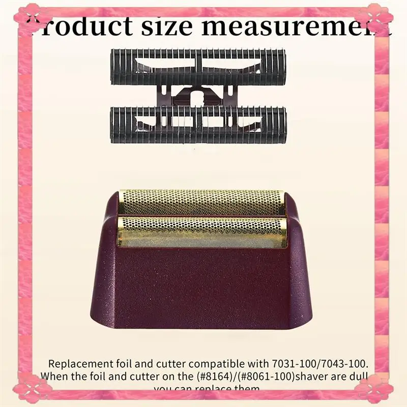 

24-часовая доставка, парикмахерская, электрические нажимные аксессуары для Wahl 7031-100, сменная бритва, детали инструментов для стрижки