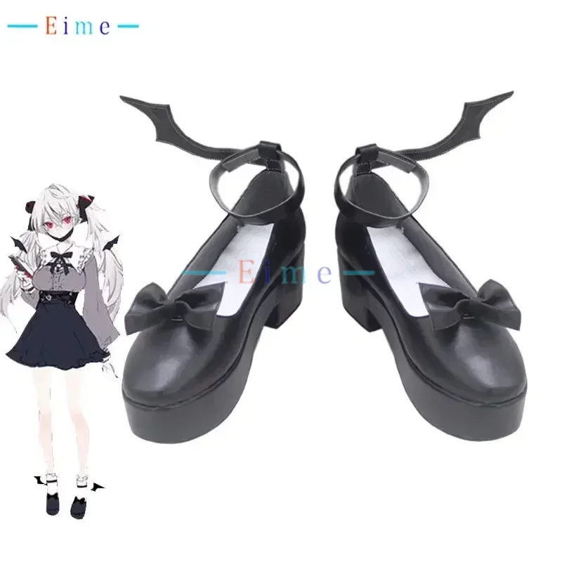 

Vtuber Sanya Cosplay Shoes Halloween Carnival Boots Kuzuha Cosplay Prop PU Leather Shoes Custom Made