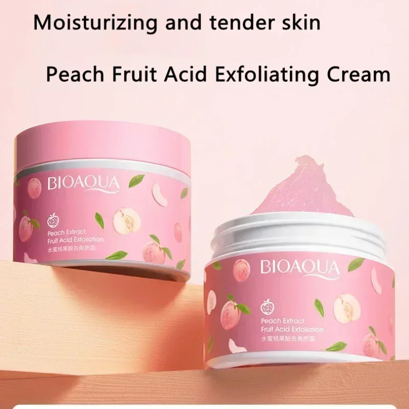 140g Peeling Cream Gel Face Scrub Clean Pores Tender and Moist Facial Exfoliating Body Scrub Whitening Moisturizing