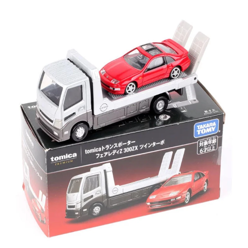 Tomica Diecast 1:24 Scale Fairlady Z32 Set Alloy Model Simulation Classic Decoration Souvenirs Gifts Collection Static Display