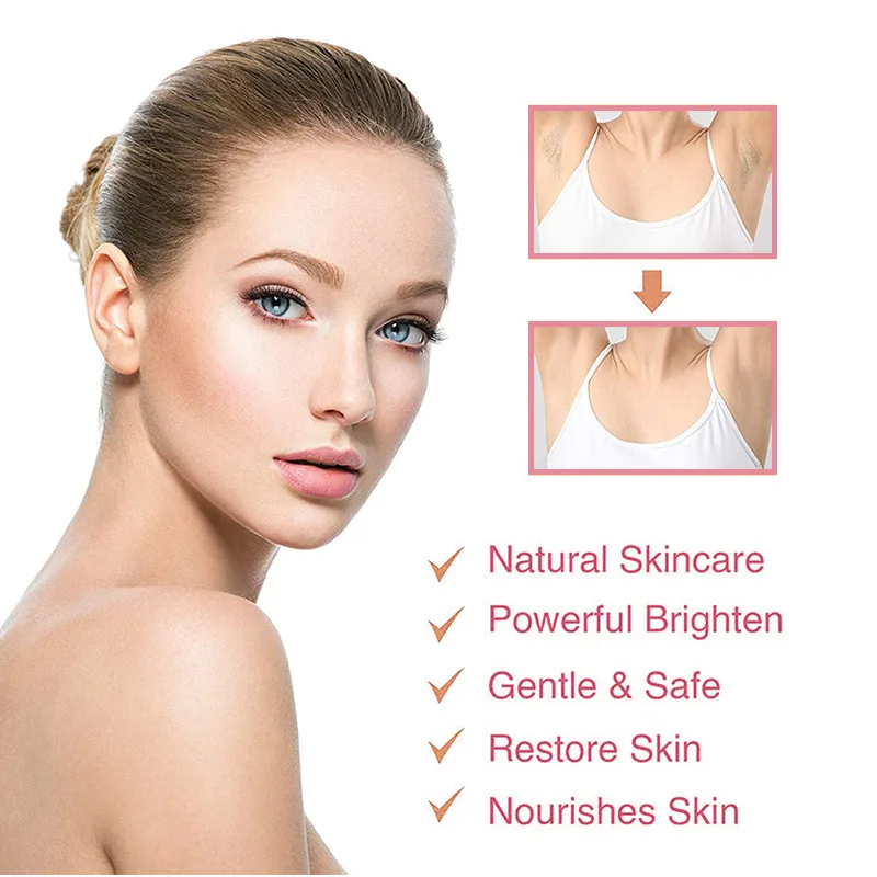 Underarm Whitening Cream Moisturizing Lightening Melanin Bleaching Armpits Elbows Knees Underarm Body Skin Lotion Beauty Cream