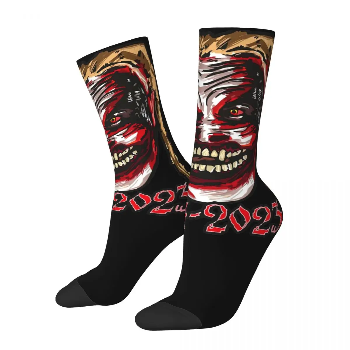 Bray Wyatt The Fiend Theme All Season Socks Stuff for Unisex Flexible Stockings