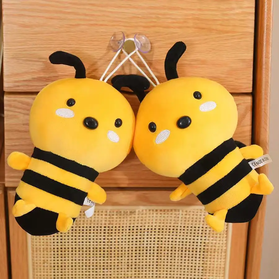 20/30cm Simulated Bee Doll Stuffed Plush Toy Handmade Doll Cartoon Anime Cute Pillow Fun Children's Birthday Gift Doll
