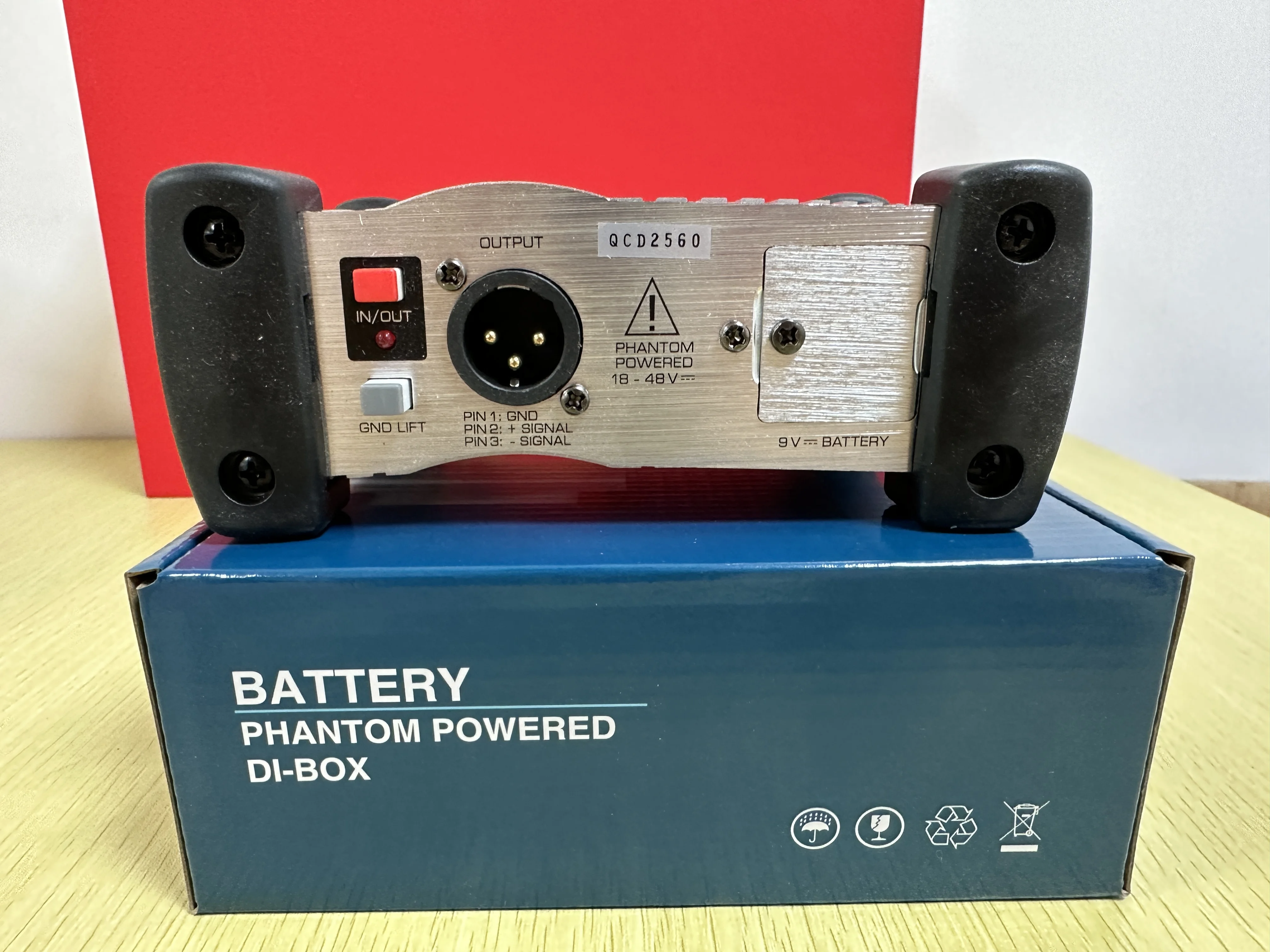 RTS LDI-100S Phantom DI-Boxes DI-100 Active Direct Box для Behringer