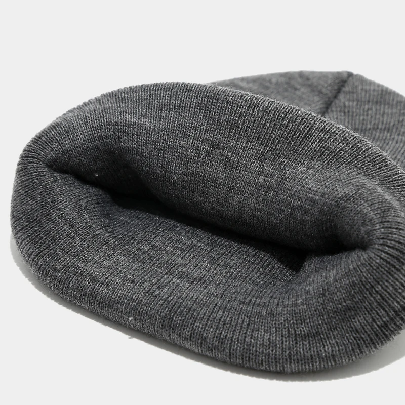 Lässige Mützen für Männer und Frauen, modisch, bestickt, Straße, Strickmütze, Winter, warm halten, Skullies-Hüte, Motorhaube – Detail 6
