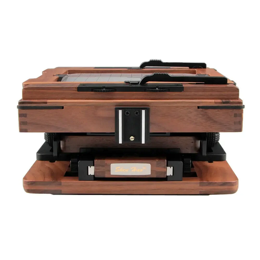 Brand New Shen Hao PTB45 Black Walnut Wood Field Folding 4X5 Large Format Film Camera Retro Nostalgic Photo Photographic