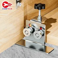 Stainless Steel Cabinet Door Mounting Jig Cabinets Frame Clamp Household Hidden Door Mounting Support Woodworking Tools